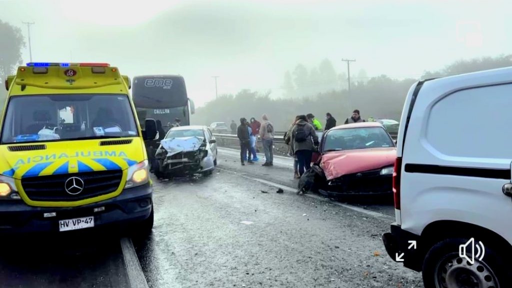 GRAVE ACCIDENTE VEHICULAR SE REGISTRÓ ESTE JUEVES EN LA RUTA 5 SUR