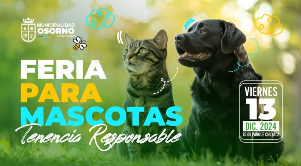 “FERIA PARA MASCOTAS” SE REALIZARÁ ESTE VIERNES 13 EN EL PARQUE CHUYACA