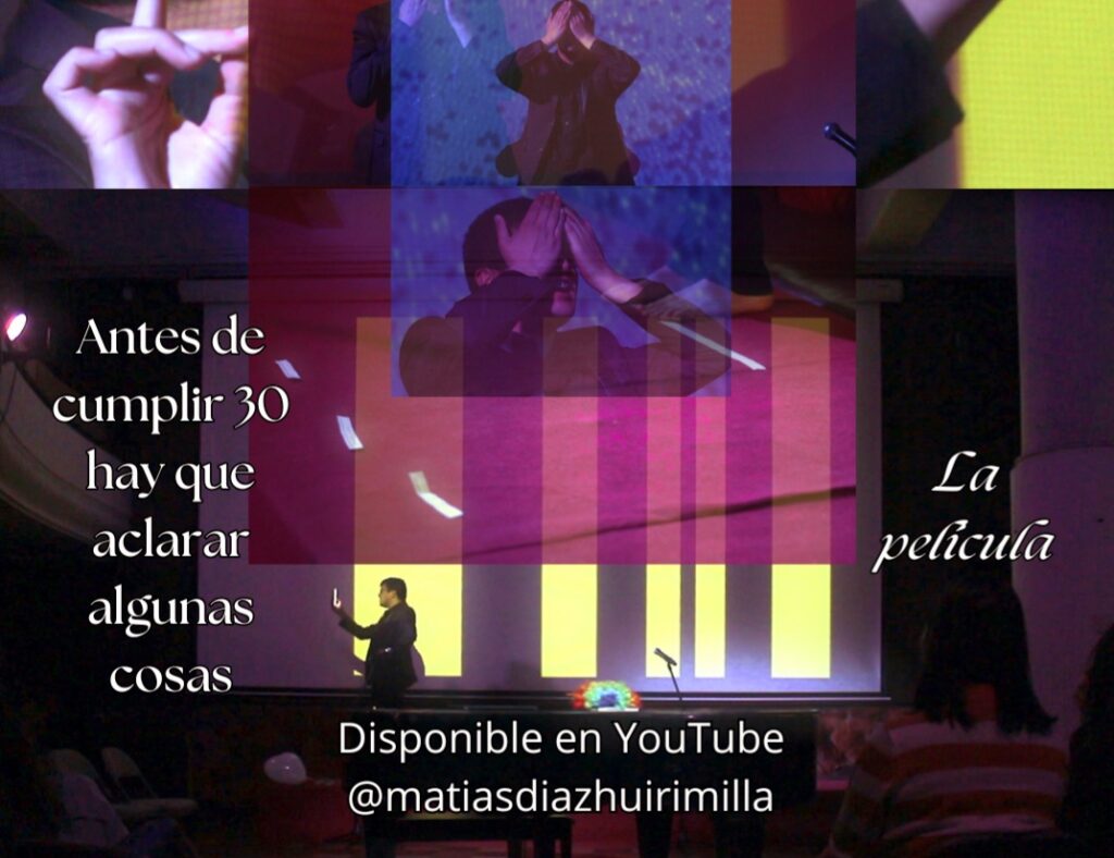 MATÍAS DÍAZ HUIRIMILLA LANZA PELÍCULA DE RECITAL POÉTICO GRABADO EN OSORNO